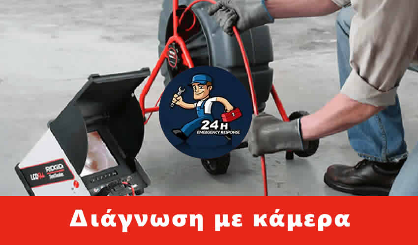 Αποφράξεις με κάμερα Πατήσια